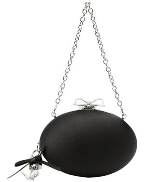 Self-Portrait Clutches - Black