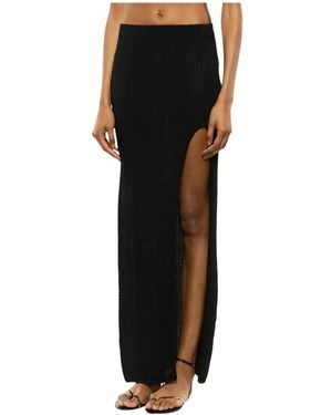 Laneus Maxi Skirts - Black