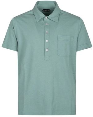 Tom Ford Polo Shirts - Green