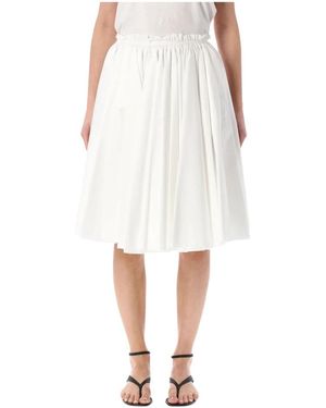 Ami Paris Midi Corolla Rok - Wit
