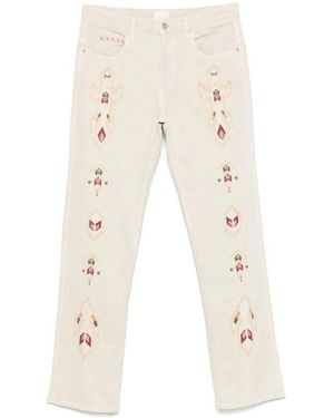 Isabel Marant Straight Jeans - Natural