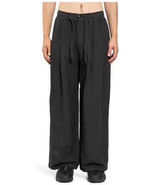 Maharishi Schwarze Hanf Track Hose