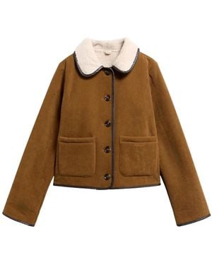 Barbour Faux Fur & Shearling Jackets - Marrón