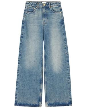 Ganni Wide Jeans - Blue