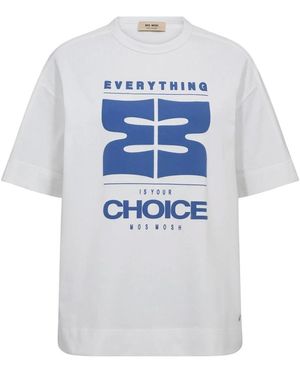 Mos Mosh T-Shirts - Blu