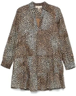 Michael Kors Short Dresses - Marrone