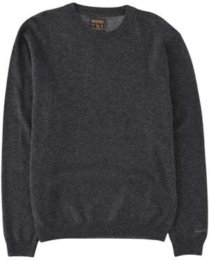 Woolrich Round-Neck Knitwear - Noir