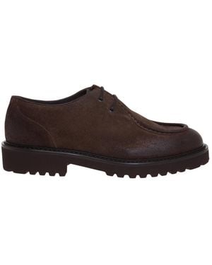 Doucal's Laced Shoes - Marrone