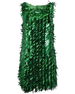 Giulia N Couture Vestido Elegante De Mujer De Poliéster, Mujer, Talla - Verde