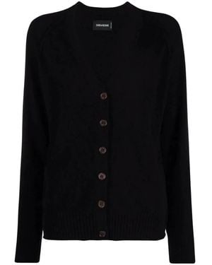 Zadig & Voltaire Star-Patch Cardigan - Schwarz