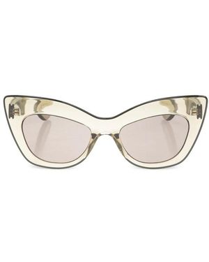 McQueen Zonnebril - Wit