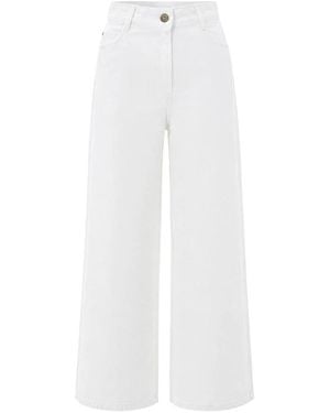 Sessun Wide Jeans - White