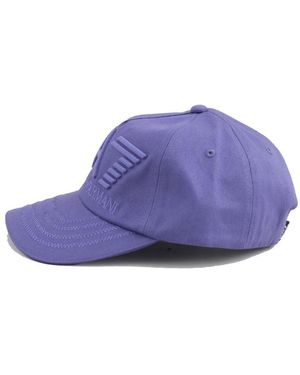 Armani Signierte Ea7 Baseballkappe - Lila