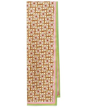 Maliparmi Collection Print Stole 210X70 - Mettallic