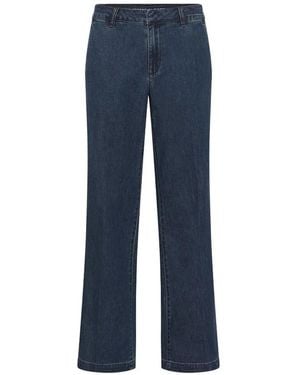 My Essential Wardrobe Wide Jeans - Blue