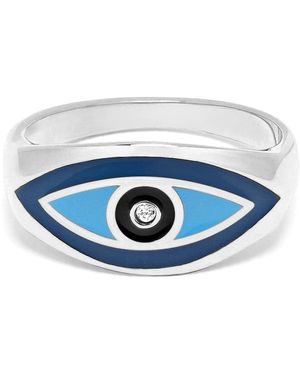 Nialaya #39;S Evil Eye Ring - Blauw