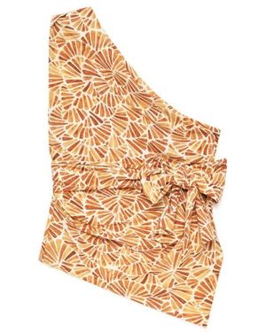 Maliparmi Sleeveless Tops - Metallic