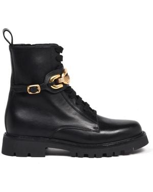 Baldinini Lace-Up Boots - Nero