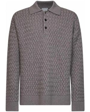 Bottega Veneta Polo Shirts - Grigio