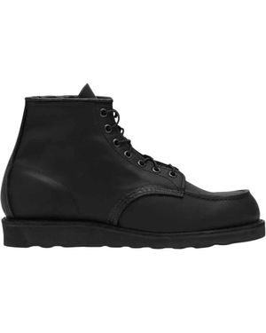Red Wing Lace-Up Boots - Noir