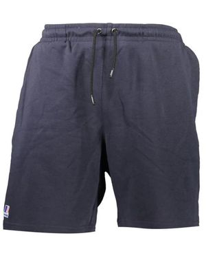 K-Way Blaue Baumwoll Tapered Hose