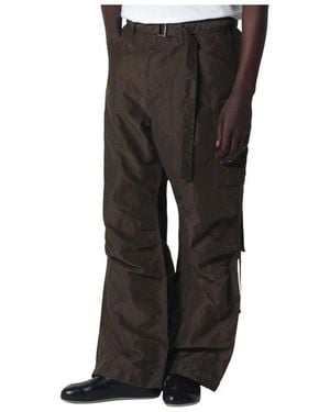 Sacai Wide Trousers - Black