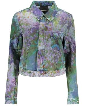 Desigual Denim Jackets - Blue