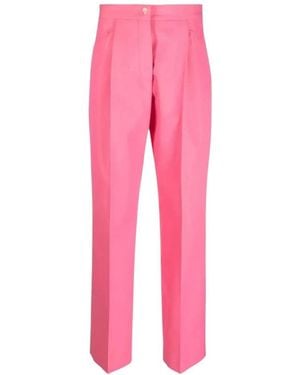 Palm Angels Straight Trousers - Pink