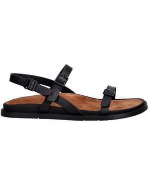 Camper Flat Sandals - Nero