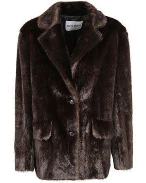 Stand Studio Faux Fur & Shearling Jackets - Black