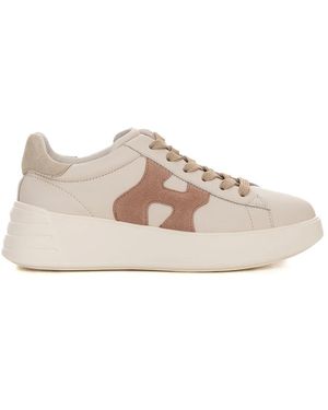 Hogan Schoenen ,Rebel Sneakers With Laces - Roze