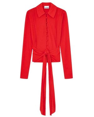 Ganni Shirt - Rood