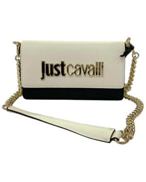 Just Cavalli Damen Geldbörse Mit Metallbuchstaben - Mettallic