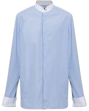 Tom Ford Overhemden ,Blauw ,Katoen Katoenen Hemd