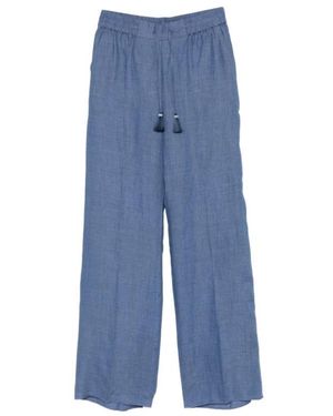 Marina Rinaldi Wide Trousers - Blue