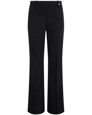 Burberry Wide Trousers - Nero