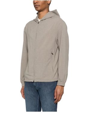 Emporio Armani Zip-Throughs - Grey