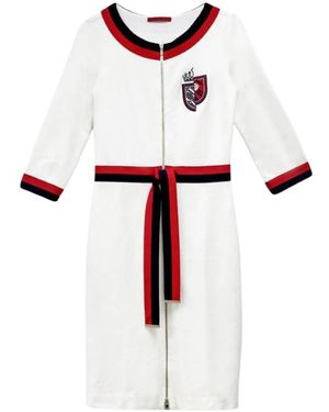 Carolina Herrera Knitted Dresses - Red