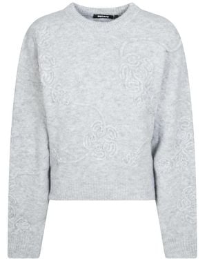 ROTATE BIRGER CHRISTENSEN Round-Neck Knitwear - Grey
