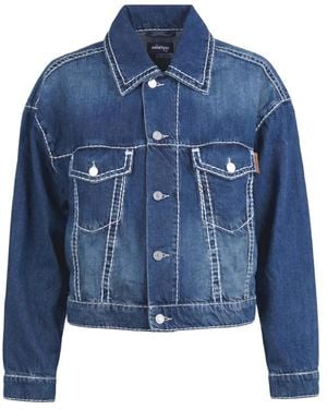 Ottod'Ame Jassen ,Blauw ,Denim Giacca