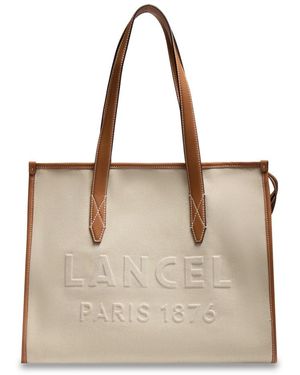 Lancel Tote Bags - Natural