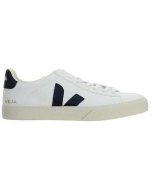Veja Campo High-Top Leder-Sneakers - Weiß