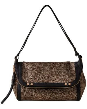 Borbonese Shoulder Bags - Nero