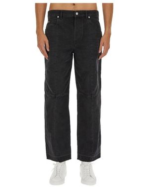 Isabel Marant Straight Jeans - Black