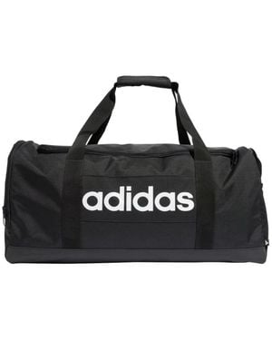 adidas Linear Duffel M - Schwarz