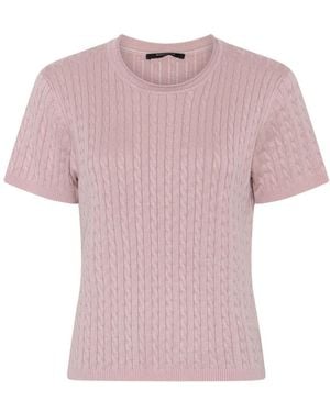 Bruuns Bazaar Round-Neck Knitwear - Morado