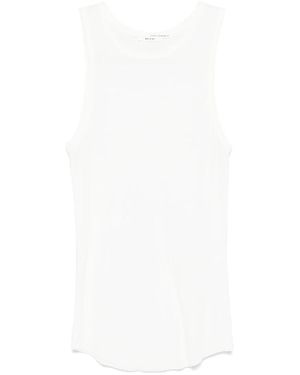 Isabel Benenato Sleeveless Tops - Blanco