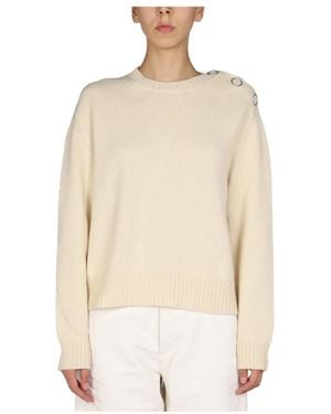 Jil Sander Round-Neck Knitwear - Neutro