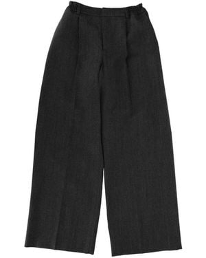 Alexander Wang Wide Trousers - Negro