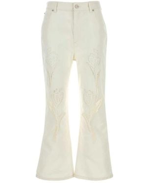 Marni Flared Jeans - Natural